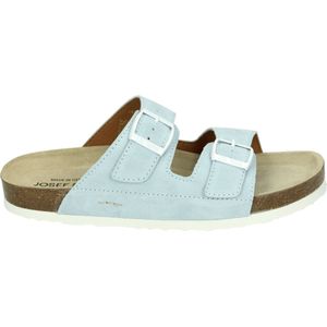 Josef Seibel HERMINE 06 - Dames slippers - Kleur: Blauw - Maat: 38