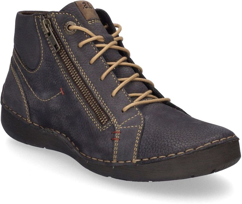 JOSEF SEIBEL - Fergey 67 - Stiefelette - Grijs - Nubuck Rundleer