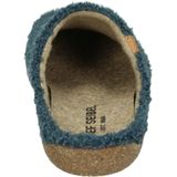 Westland - VINNY 03 - Pantoffels - Blauw - Stof - Rubber Zool