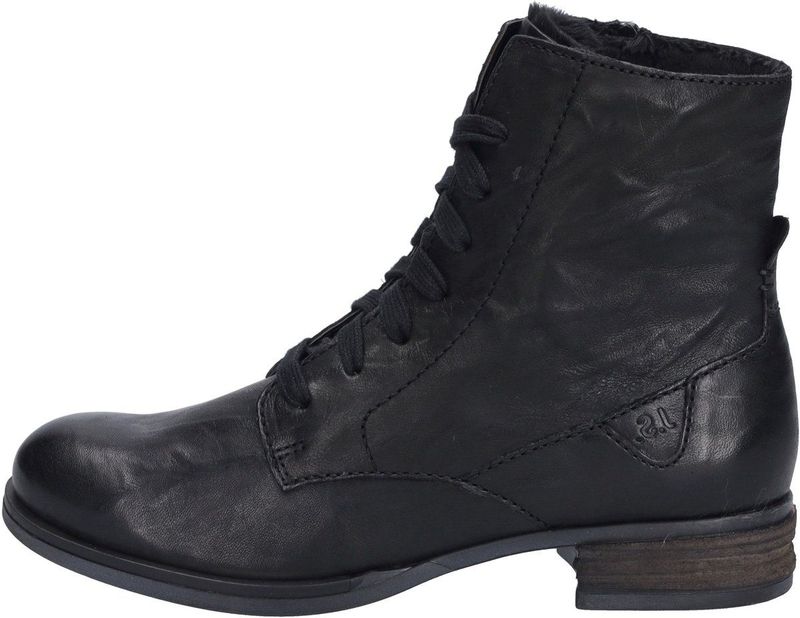 JOSEF SEIBEL - Sanja 01 - Enkellaars - Zwart - Nappaleer - Warm Gevoerd