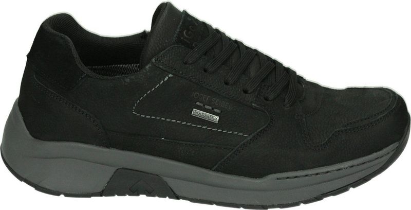 JOSEF SEIBEL - Mitchell 50 - Sneaker - Zwart - Nubuck Rundleer