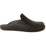 Josef Seibel - MONACO 202 - Pantoffels - Zwart - Glad Leer - Rubber Zool