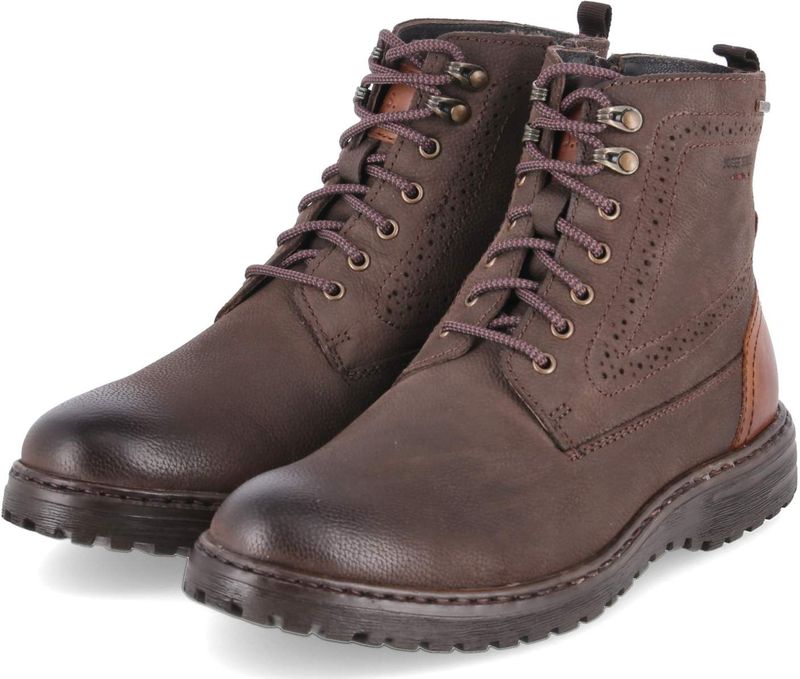 JOSEF SEIBEL - Erroll 53 - Laarzen - Bruin - Textiel - Warm Gevoerd