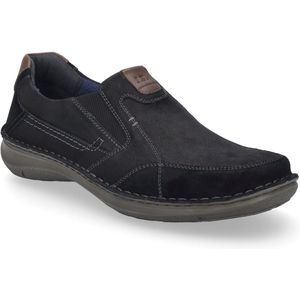 Josef Seibel - New Anvers 01 - Gezondheidsslippers - Zwart - Leer