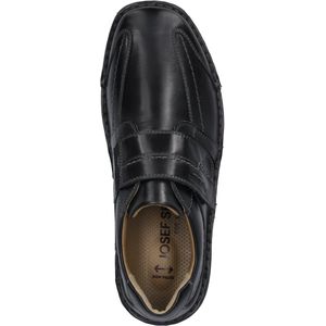 Josef Seibel - New Anvers 02 - Klittenbandschoenen - Zwart - Leer