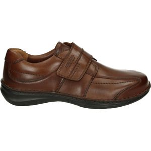 Josef Seibel - New Anvers 02 - Klittenbandschoenen - Cognac - Leer - Extra Breed