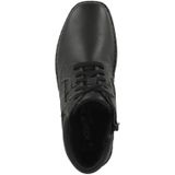 Josef Seibel - New Anvers - Nette Schoenen - Zwart - Pluche - Vetersluiting