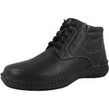 Josef Seibel - New Anvers - Nette Schoenen - Zwart - Pluche - Vetersluiting