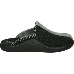 JOSEF SEIBEL - Monaco Damespantoffel - Titanium - Vilt