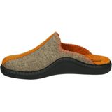 Westland - MONACO DAMEN 62 - Pantoffels - Taupe - Stof - Rubber Zool