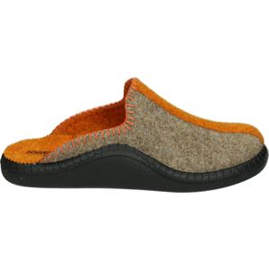 Westland - MONACO DAMEN 62 - Pantoffels - Kleur: Taupe - Materiaal: Stof