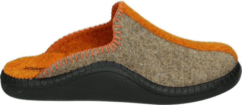 Westland - MONACO DAMEN 62 - Pantoffels - Taupe - Stof - Rubber Zool