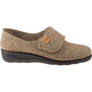 JOSEF SEIBEL - Nice 09 - Pantoffel - Bruin - Vilt - Polyurethaan Zool