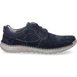 Josef Seibel - Wilson 04 - Halfhoge Schoen - Indigo - Suède/Textiel