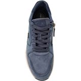 Josef Seibel - MITCHELL 50 - Lage Sneakers - Blauw - Leer en Suède - Rubber Zool