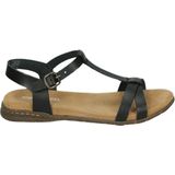 Josef Seibel - FABRICIA 01 - Sandalen - Zwart