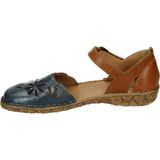 Josef Seibel - ROSALIE 04 - Dames Sandalen - Shark-Kombi - Leer - Rubber