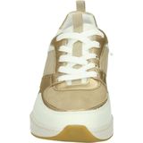 Josef Seibel - ELLI 09 - Lage Sneakers - Kleur: Wit/Beige - Materiaal: Leer/Nubuck