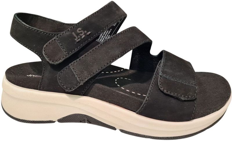Josef Seibel - ESTELLE 03 - Sandalen - Zwart - Nubuck - Rubber Zool