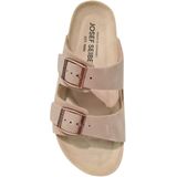 Josef Seibel - HERMINE 01 - Dames Slippers - Wit/beige - Nubuck/Rubber