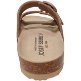 Josef Seibel - HERMINE 01 - Dames Slippers - Wit/beige - Nubuck/Rubber