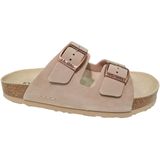 Sandaal - Bruin - Suèdeleer - Plateau Hak 2 cm