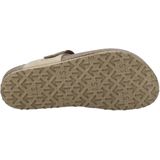 Josef Seibel - Hermine - Leren Dames Teenslippers - Beige - Rundleer