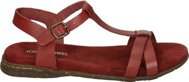 Josef Seibel - Fabricia 01 - Gezondheidsslippers - Rood - Leer