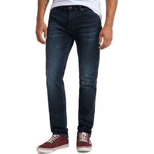 Mustang - Heren Jeans - Heren   Blauw - Katoen - 3122-1008948
