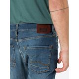 MUSTANG Heren Jeans Broek Vegas, blauw, 28W / 32L