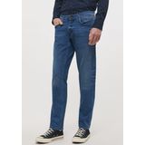 Mustang Oregon Tapered denim blue heren jeans spijkerbroek