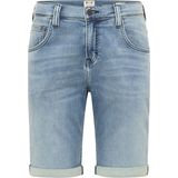 Mustang Heren Short Broeken CHICAGO regular/straight Fit Blauw W 29 Volwassenen