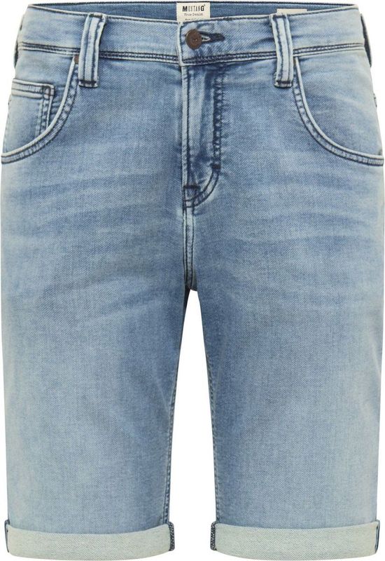 Mustang Heren Short Broeken CHICAGO regular/straight Fit Blauw W 29 Volwassenen