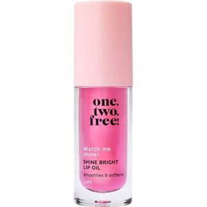 One.two.free! Shine Bright Lip Oil - Lipgloss - Kleurloos - Gefermenteerde Olijfolie