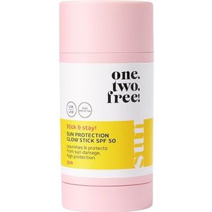 One.two.free! - Glow Stick - Zonnebrand - SPF 50 - Stickvormaat