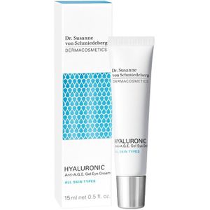 Dr. Susanne von Schmiedeberg Gezichtsverzorging Oogverzorging Hyaluronic Anti-A.G.E. Gel Eye Cream 15 ml (€ 3.080,00 / 1 l)