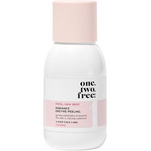 One.two.free! - Radiance Enzyme Peeling - Gezichtscrub - 100ml - Gefermenteerde Granaatappel Enzymen