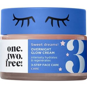 One.two.free! - Overnight Glow Cream - Gezichtsverzorging - 50 ml