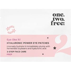 Onetwofree! - Hyaluronic Power Eye Patches - Huidverzorging - 1 Stuk