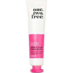 one.two.free! Cheeky Glow Cream Blush 15 g 01 Cheeky Coral
