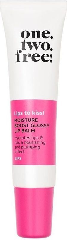One.two.free! Make-up Lippen Lips to kiss!Moisture Boost Glossy Lip Balm 01 Original 13 g (€ 765,38 / 1 kg)