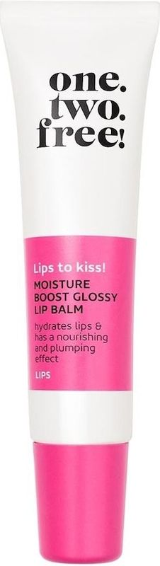 One.two.free! Make-up Lippen Lips to kiss!Moisture Boost Glossy Lip Balm 04 Rising Red 13 g (€ 765,38 / 1 kg)