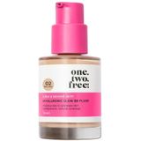 one.two.free! - Stap 3: Verzorging Hyaluronic Glow BB Fluid BB cream & CC cream 30 ml Natural