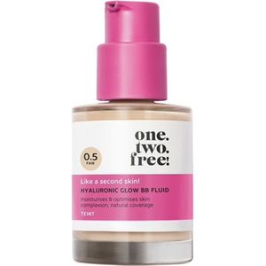 One.two.free! - Hyaluronic Glow BB Fluid - Kleurloos - Plantenextracten
