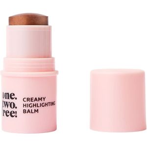 One.two.free! - Creamy Highlighting Balm - Pearl - Veganistisch - Dierproefvrij