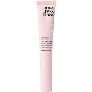 One.two.free! - Cheeky Glow Cream Blush - 02 Cheeky Coral - 14 ml