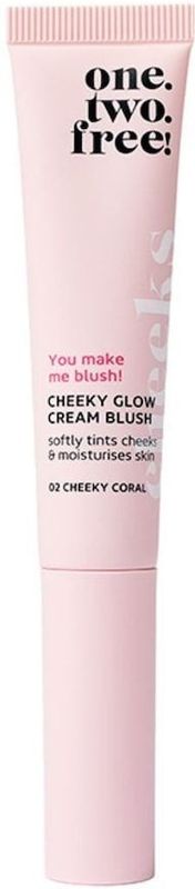 One.two.free! - Cheeky Glow Cream Blush - 02 Cheeky Coral - 14 ml