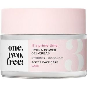 One.two.free - Hydra Power Gel-Cream - Gezichtsverzorging - Verfrissend - Gefermenteerde Abrikoos