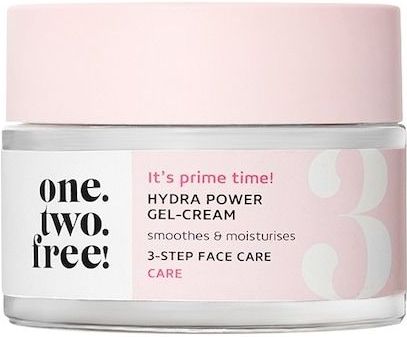 One.two.free - Hydra Power Gel-Cream - Gezichtsverzorging - Verfrissend - Gefermenteerde Abrikoos