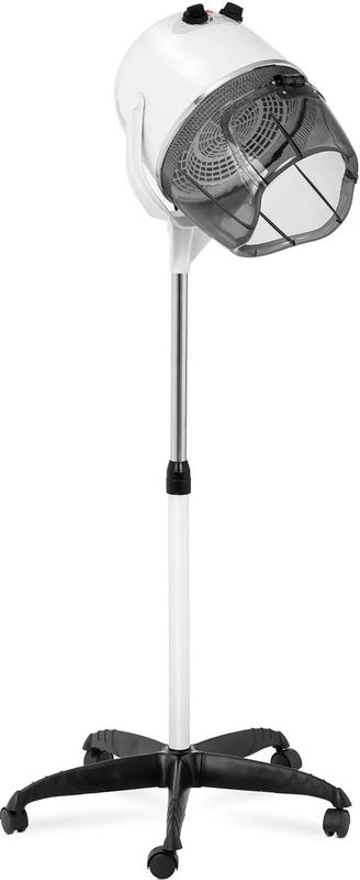 physa - Fohn - haardroger - met standaard en kap - op wielen - 1.100 W - wit